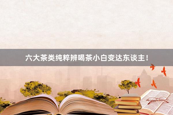 六大茶类纯粹辨喝茶小白变达东谈主！