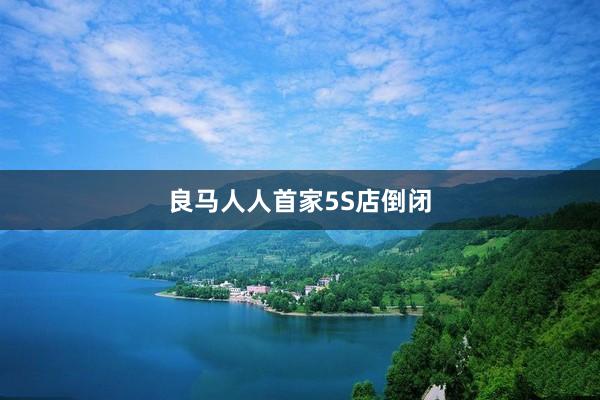 良马人人首家5S店倒闭